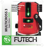 Futech MULTICROSS 3 Gebruiksaanwijzing