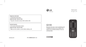 LG GS105 Handleiding