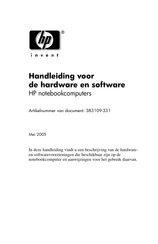 HP ze2000 Handleiding