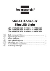brennenstuhl L DN 2810 FL DE 3925 Gebruiksaanwijzing