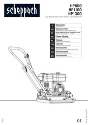 Scheppach HP1100 Vertaling Van De Originele Handleiding