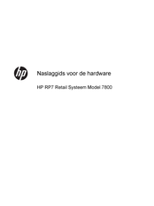 HP RP7 Retail Systeem Model 7800 Naslaggids