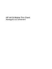 HP 4410t Mobile Thin Client Naslaggids