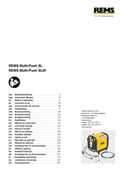 REMS Multi-Push SLW Handleiding