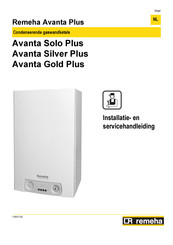 REMEHA Avanta Gold Plus Installatie- En Servicehandleiding