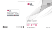 LG E610 Gebruikershandleiding