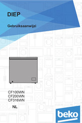 Beko CF100WN Gebruiksaanwijzing