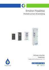 CG Products Emotron FlowDrive Instructies