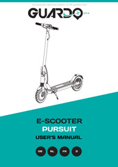 GUARDO E-SCOOTER PURSUIT Gebruikershandleiding