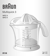 Braun Multiquick 3 MPZ 9 Gebruiksaanwijzing