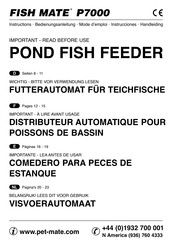 fish mate P7000 Handleiding