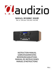 Audizio Naples 102.246 Gebruiksaanwijzing