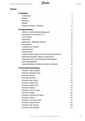 Danfoss FC 300 Programmeerhandleiding