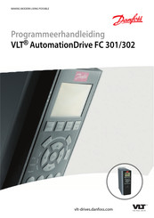 Danfoss VLT AutomationDrive FC 301 Programmeerhandleiding