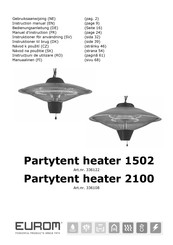 EUROM 336108 Gebruiksaanwijzing