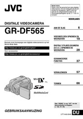 JVC GR-DF565 Gebruiksaanwijzing