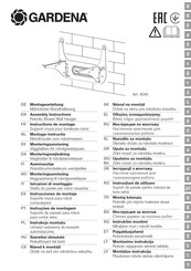 Gardena 4045 Montage-Instructie