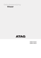 Atag KD85102CD/A07 Gebruiksaanwijzing