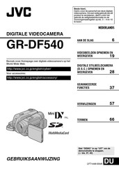 JVC GR-DF540 Gebruiksaanwijzing