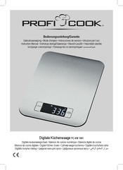 Profi Cook PC-KW 1061 Gebruiksaanwijzing