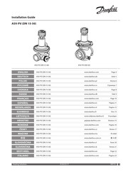 Danfoss ASV-PV Installatiehandleiding