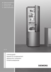 Siemens KU R Series Gebruiksaanwijzing