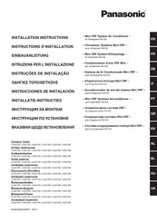 Panasonic U-4LE1E5 Installatie-Instructies