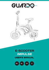 GUARDO E-SCOOTER IMPULSE Handleiding