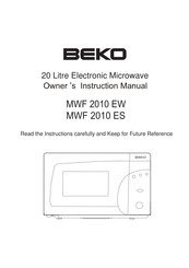 Beko MWF 2010 EW Handleiding