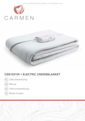 Carmen CEB1501W Gebruiksaanwijzing