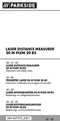 Parkside PLEM 20 B5 Bedienings- En Veiligheidsinstructies