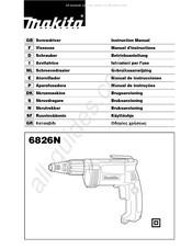 Makita 6826N Gebruiksaanwijzing