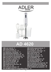 Adler europe AD 4620 Handleiding