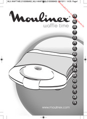 Moulinex Waffle time WJ170112 Handleiding