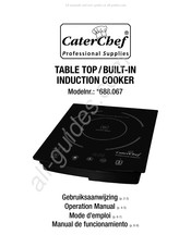 CaterChef 688.067 Gebruiksaanwijzing