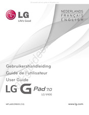 LG G Pad 7.0 Gebruikershandleiding