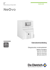De Dietrich EASYLIFE NeOvo Condens EFU C-S 19 FF Gebruikershandleiding
