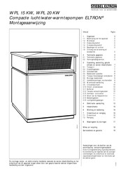 Stiebel Eltron ELTRON WPL 20 KW Montageaanwijzingen