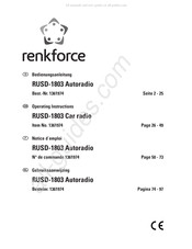 Renkforce 1361974 Gebruiksaanwijzing