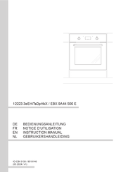 Amica EBX 9A44 500 E Gebruikershandleiding