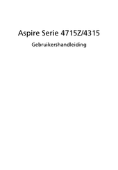 Acer Aspire 4315 Series Gebruikershandleiding