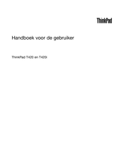 Lenovo ThinkPad T420i Gebruikershandboek