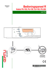 OERTLI PK 260 Series Technische Handleiding