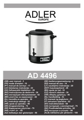 Adler europe AD 4496 Handleiding