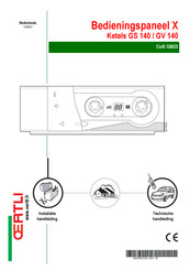 OERTLI GS 140 Installatie En Technische Handleiding