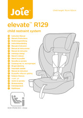 Joie elevate R129 Instructiehandleiding