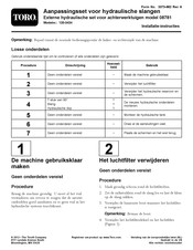 Toro 08781 Installatie-Instructies
