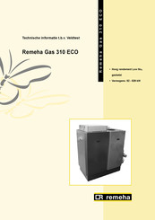 REMEHA Gas 310 ECO Technische Handleiding