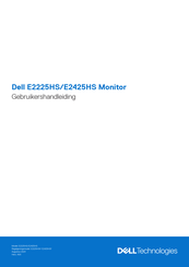 Dell E2425HS Gebruikershandleiding