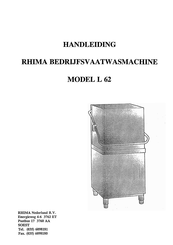 Rhima L 62 Handleiding